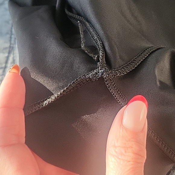 Emily HSU Leggings - size small - foil & black - GUC - Picture 7 of 7